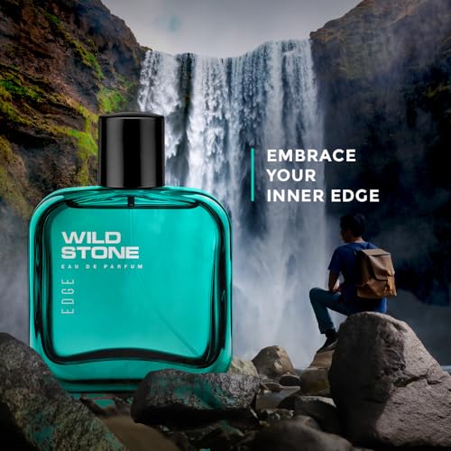 Wild Stone Edge Parfum for Men, Long Lasting Refreshing Every day Wear Fragrance, 100 ml|Premium Perfume|Gift for Husband