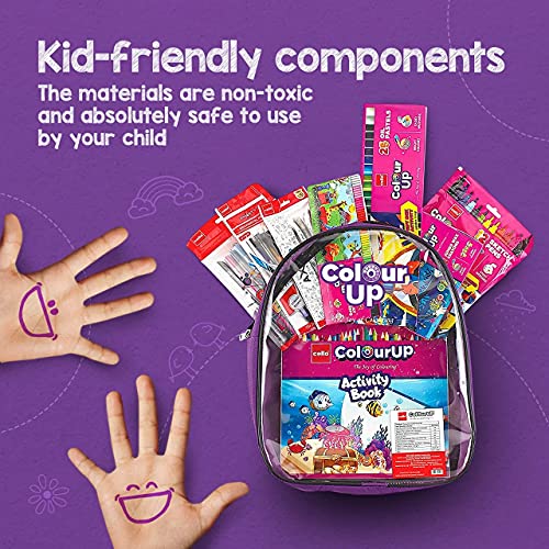 Cello Colourup Hobby Bag Of Assorted Stationery | Colour Pencils | Colouring Kit | Colouring Set | Crayons Colour Set | Crayons Colour Set | Kids Colouring Set Colour Pencils | Diwali Gifts