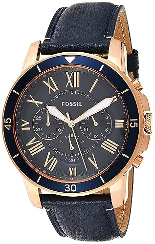 Fossil Grant Sport Analog Blue Dial Men's Watch-FS5237
