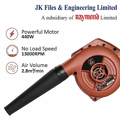 Air Blower 480WI Anti-Vibration 13000 RPM I 230 Volts| PC Computer, AC, Home & Outdoor Air Cleaner (Copper) I with External Carbon Brush Access for All Cleaning and Dusting Applications