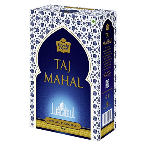 Taj Mahal South Tea 500 g Pack, Rich and Flavourful Chai - Premium Blend of Powdered Fresh Loose Tea Leaves