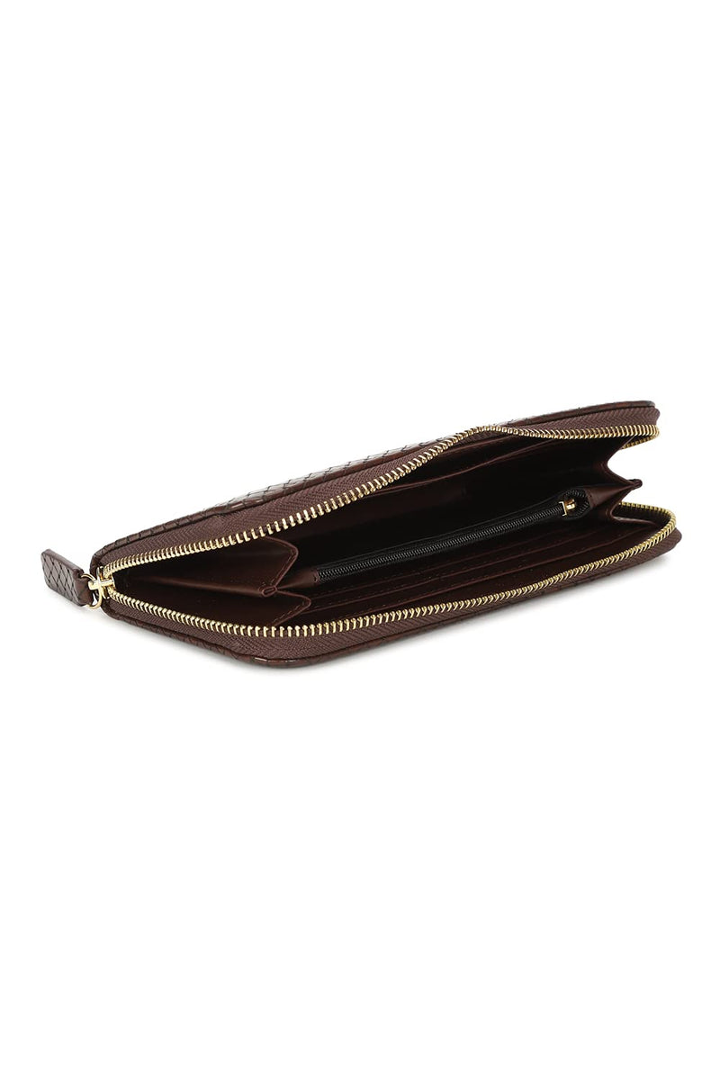 Van Heusen Women's Wallet (Dark Brown)