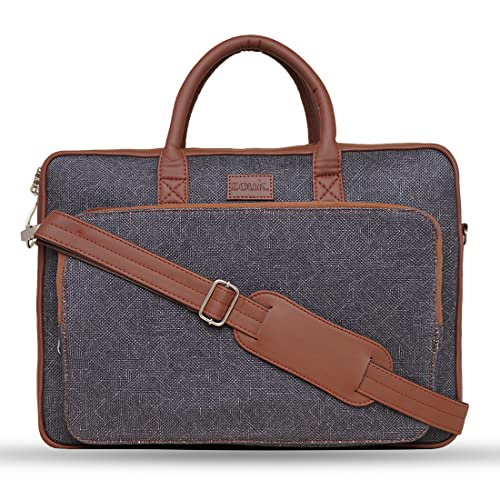 ZOUK Unisex Vegan Handcrafted Amer Maze Laptop Bag