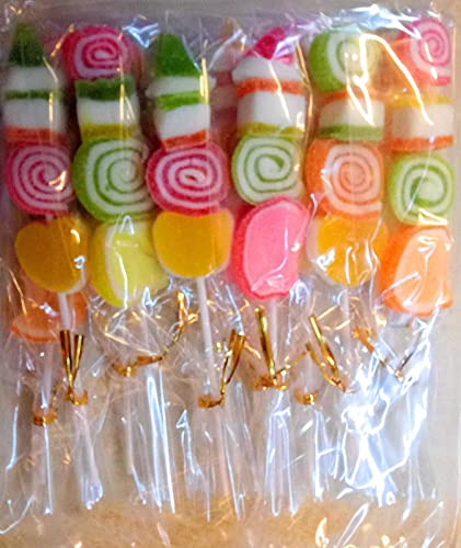 Kingdom Jelly Bar B.Q. Mixed - Fruit Jelly Sticks D Jelly - Pack of 15 Sticks