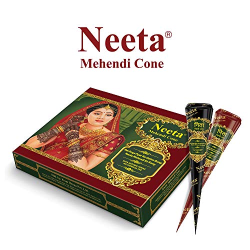 Mehandi Cone 12 Piece Mehendi Cone For Hand Designing