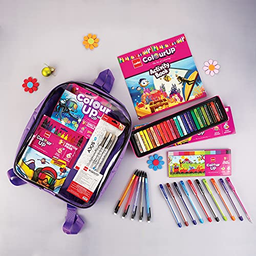 Cello Colourup Hobby Bag Of Assorted Stationery | Colour Pencils | Colouring Kit | Colouring Set | Crayons Colour Set | Crayons Colour Set | Kids Colouring Set Colour Pencils | Diwali Gifts