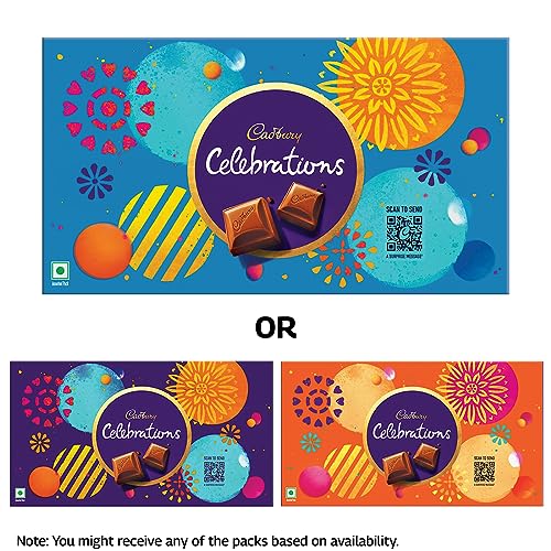 Cadbury Celebrations Chocolate Gift Pack, 130.9 g