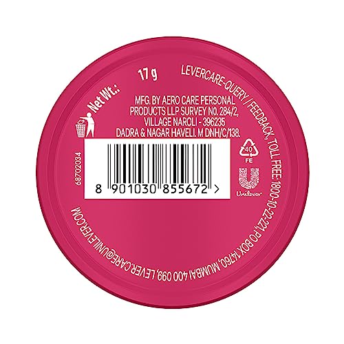 Vaseline Lip Tins Rosy Lips, 17 g | Provides Hydration, Sheer Pink Tint & Glossy Shine