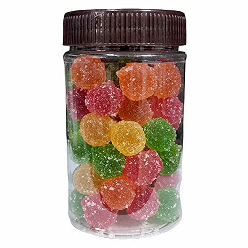 Dry Fruit Hub Jelly Candy 400gm Mixed Fruit Jelly Cubes, Sugar Coated Jelly Candy Balls, Assorted Fruits Candy, Fruit Candy, Jelly Candy