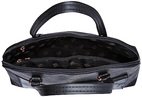 Baggit Women's Bowling Handbag - Large (Black)