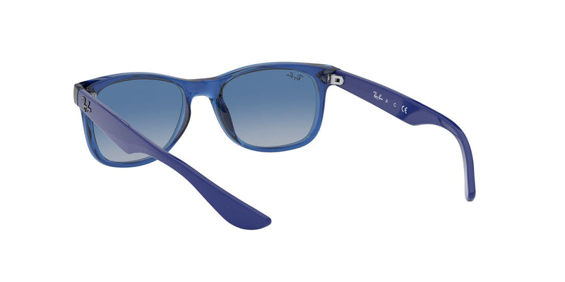 Ray-Ban Kids Gradient Blue Lens Square Sunglasses - 0RJ9052S70624L48