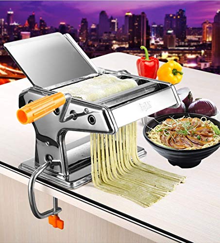 Wosta Pasta Maker Machine-Unique Patented Suction Base for Home Non-Sl