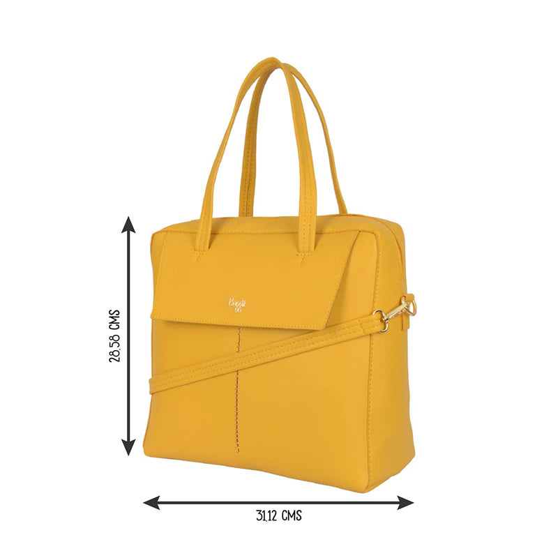 Baggit Women's Hand-Held Bag - Large (Yellow)