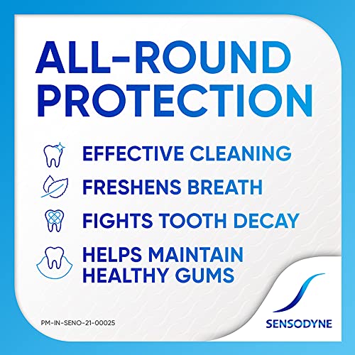 Sensodyne Toothpaste Fresh Gel, Sensitive tooth paste for daily sensitivity protection, 75 gm