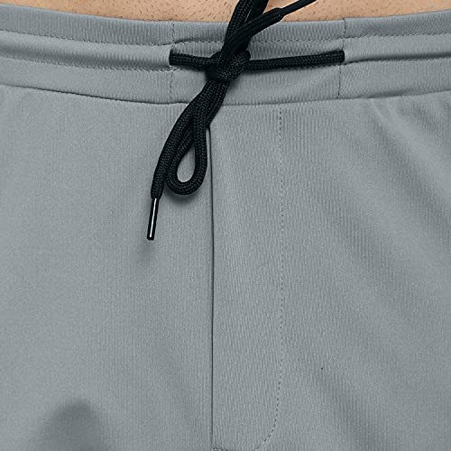 ENDEAVOUR WEAR Men's Regular Fit Polyester Blend Joggers (EWTS_GRYTRACK_M_Grey_M)