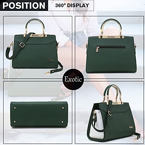 EXOTIC Dualtone Women Sling Bag (Green)