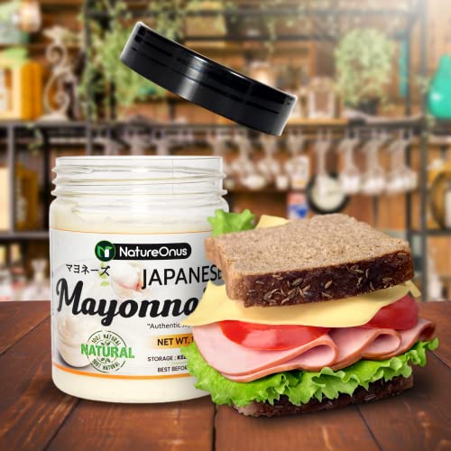 NatureOnus- Japanese Mayonnaise 180Gms [Authentic Japanese Taste]