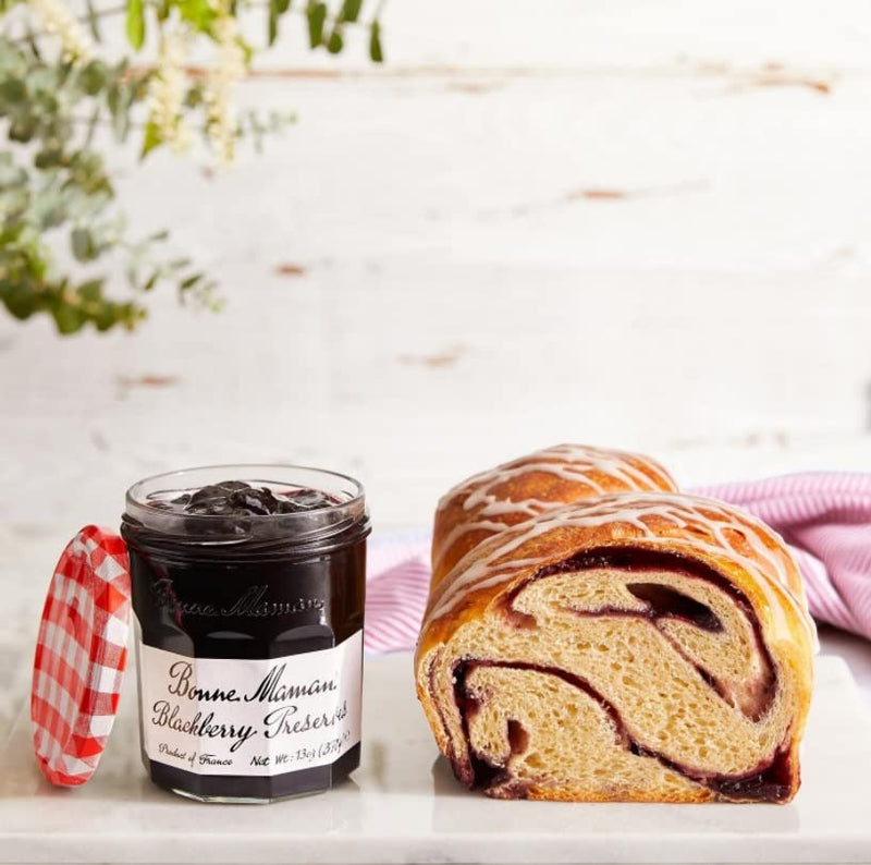 Bonne Maman Blackberry Preserve, Marmalade Fruit Jam, 13 oz ℮ 370 g