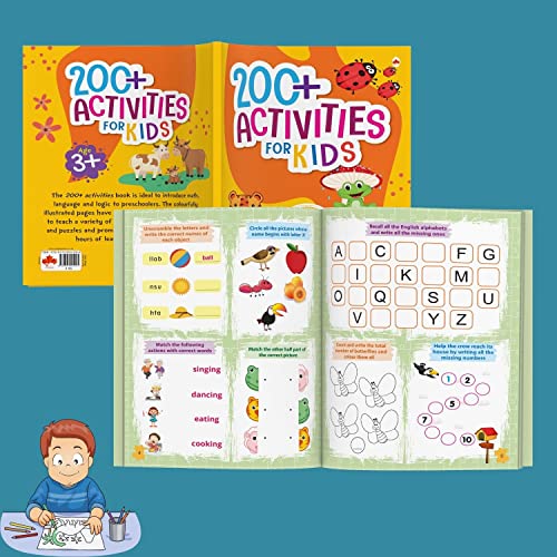 Brain Activity Book for Kids - 200+ Activities for Age 3+