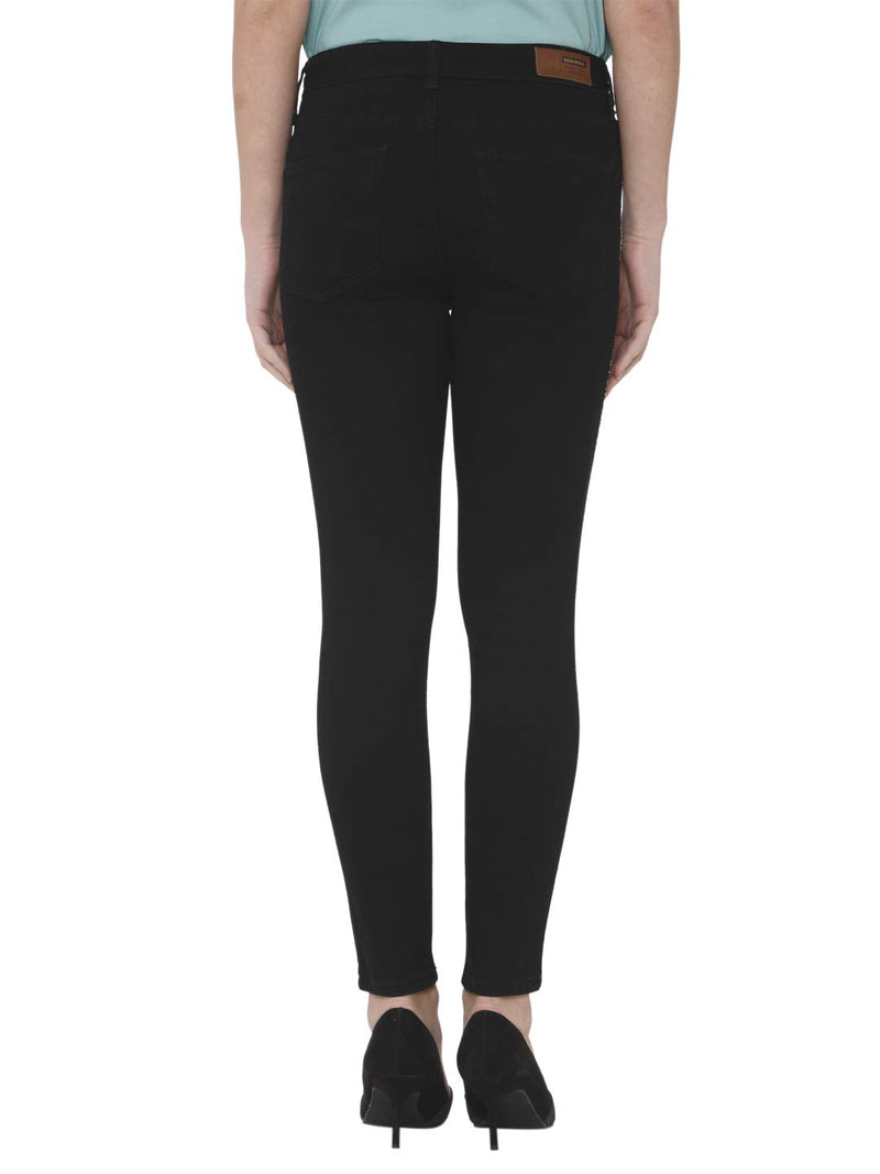 Vero Moda Women's Skinny Jeans (2043054001_Black_26)