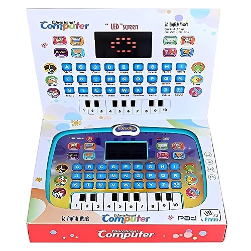 Graphene Educational Learning Kids Laptop Tablet Computer with Music and Fun Activities, Engaging Learning Toy for Toddlers| Ideal Educational Laptop with Games, Colorful