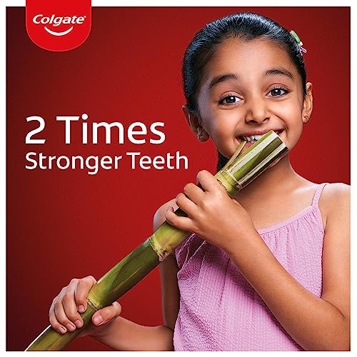 Colgate Strong Teeth, 500g, India’s No: 1 Toothpaste Brand, Calcium-boost for 2X Stronger Teeth, Prevents cavities, Whitens Teeth, Freshens Breath