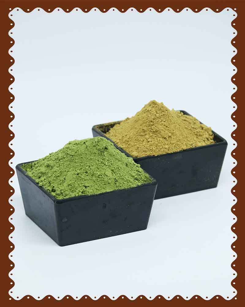 Kalagura Gampa Henna Leaves Powder, Indigo Leaves powder Combo(250gm+250gm)