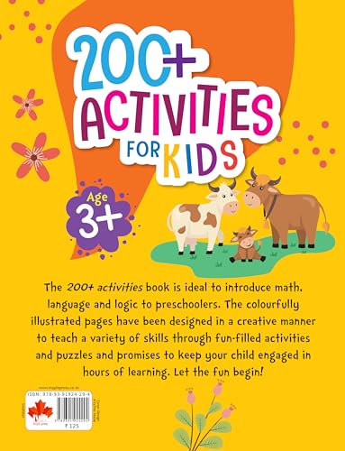 Brain Activity Book for Kids - 200+ Activities for Age 3+