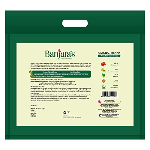 Banjara's Natural Henna Powder (1 KG)