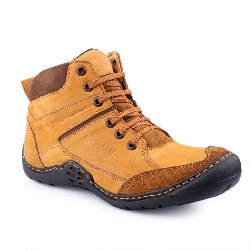 Imcolus Stylish Leather Shoes For Men