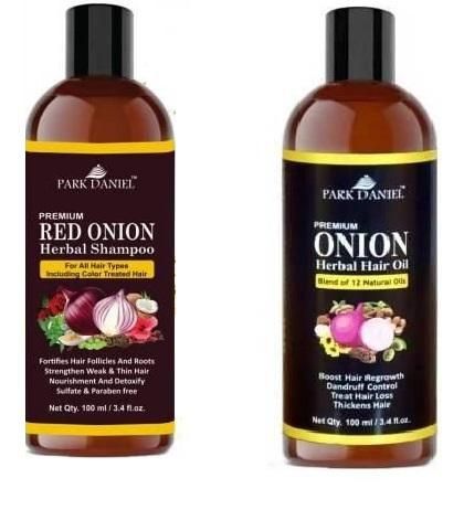 Park Daniel Red Onion Herbal Shampoo & Oil (200 ml)