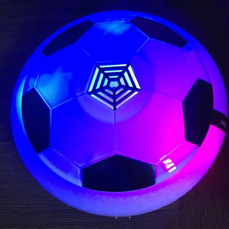 Magic Air Soccer Ball for Toddlers with Flashing Colored LED Lights