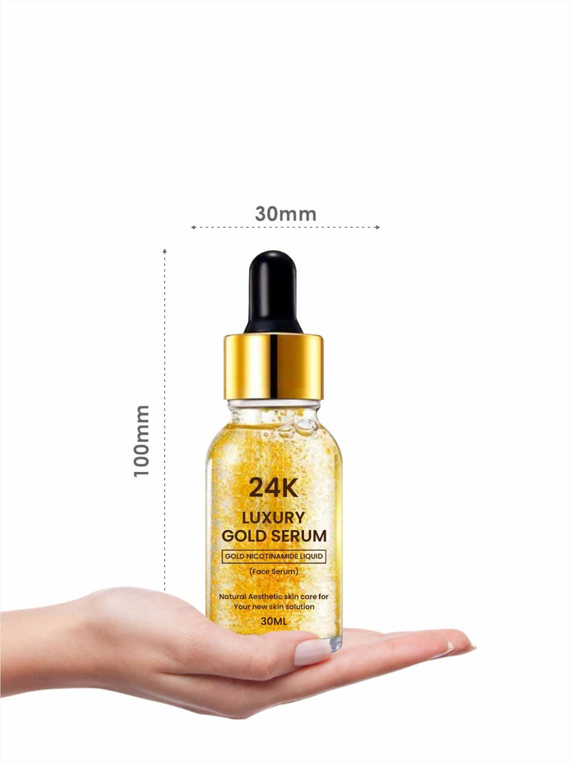 24k Gold Face Serum Improves Dullness Reduces Fine Lines (30 Ml) (pack Of 1)