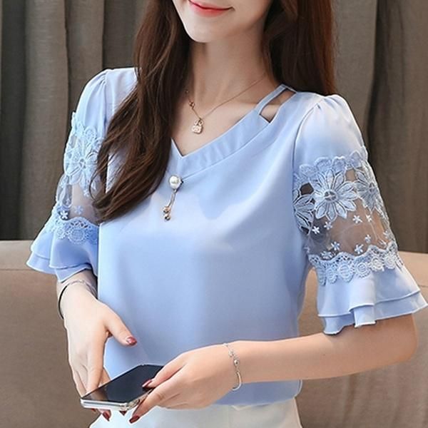 Women's Polyester Solid Top