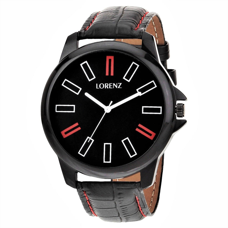 Lorenz Men's Pu Leather Watch