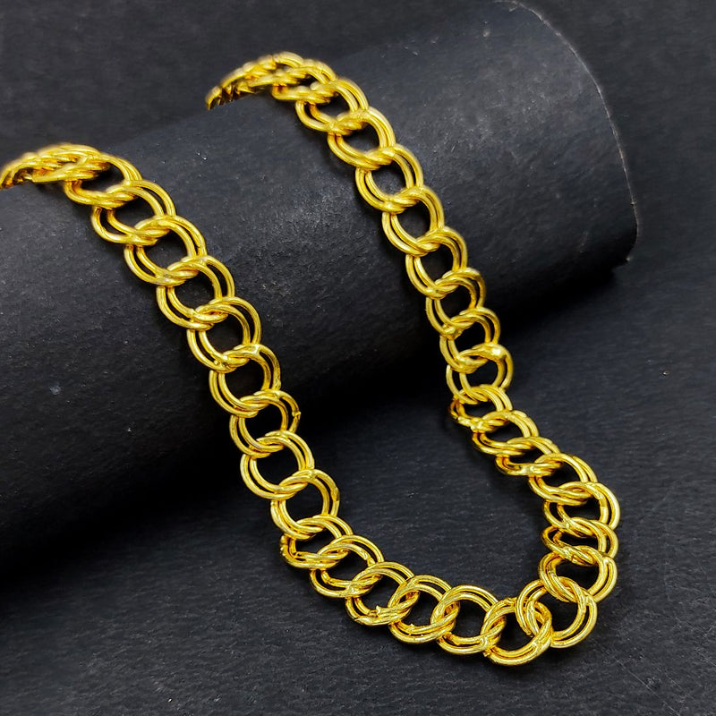 Trendy Men's Gold Plated Chain