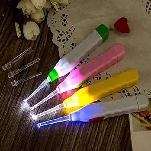 Ear wax Remover with LED Flashlight (Pack of 2)