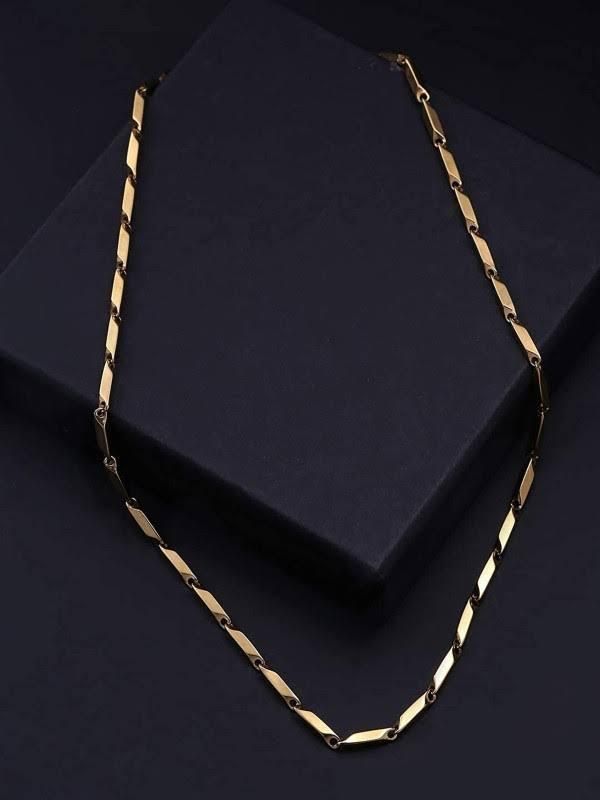 Elegant Mens Gold Plated Chains