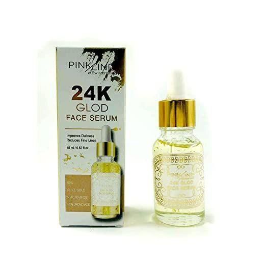 24K Gold Face Serum improves Dullness Reduces fine lines (30 ml) Pack of 2