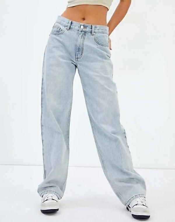 Women's Cotton Lycra Solid Bell Bottom Jeans
