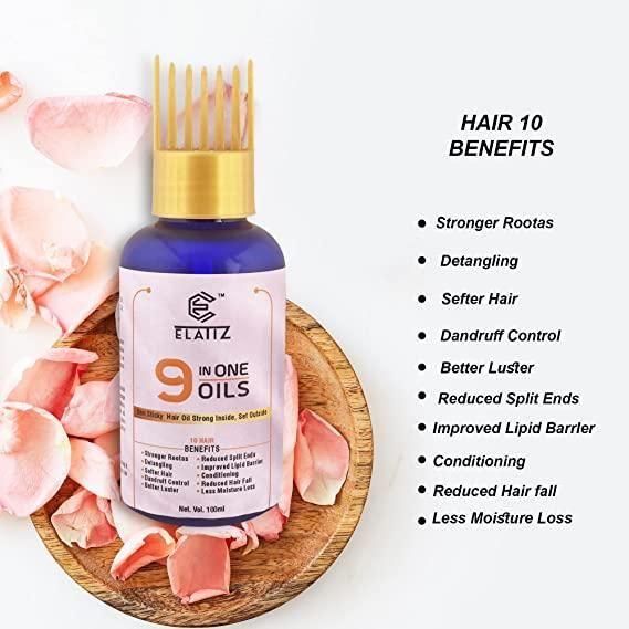 Elatiz 9 IN One Hair Oil For All Type of Hair
