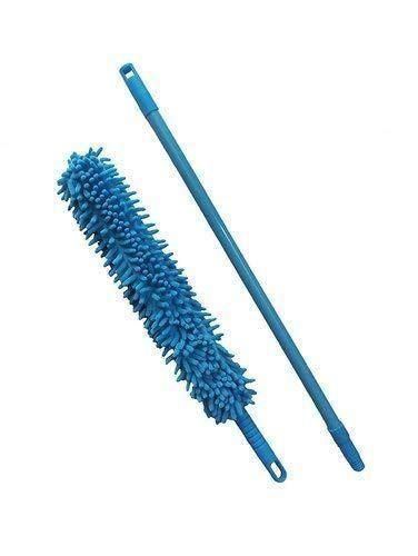 Fan Duster- Flexible Microfiber Cleaning Duster With Extendable Rod