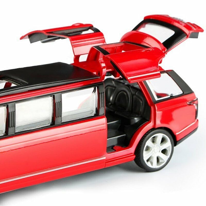 ARNIYAVALA Long Range Rover Diecast Metal Pullback Toy Car with Openable Doors & Light, Music Boys Car for Kids Best Toys Gifts Toys for Kids