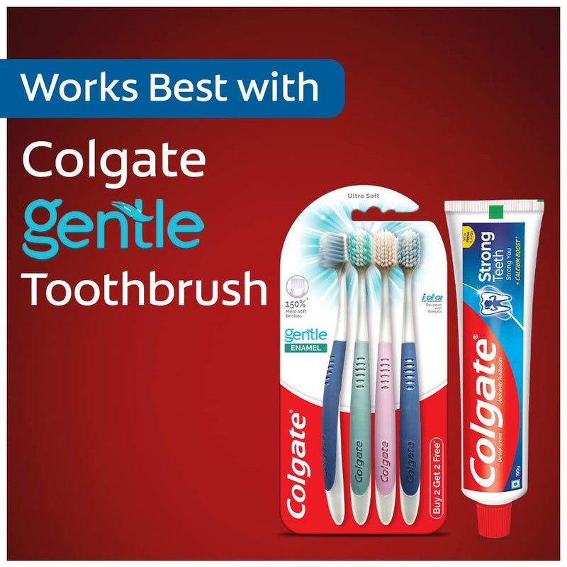 Colgate Strong Teeth 150g Cavity Protection Toothpaste, Colgate Toothpaste with Calcium Boost, India's No.1 Toothpaste