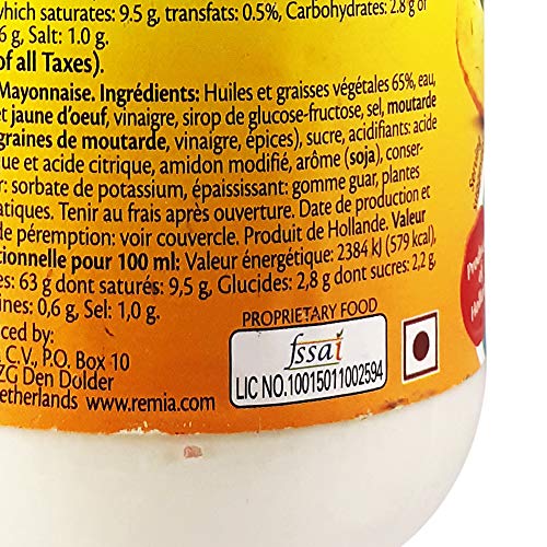 Remia Mayonnaise, 500g, Pack of 2