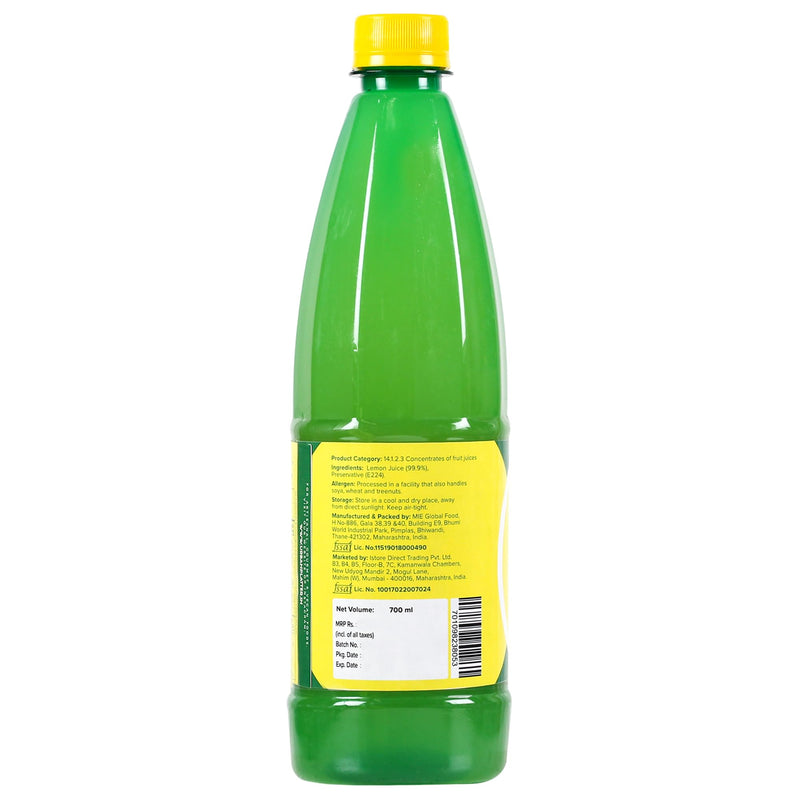 Urban Platter Lemon Juice Concentrate, 700ml