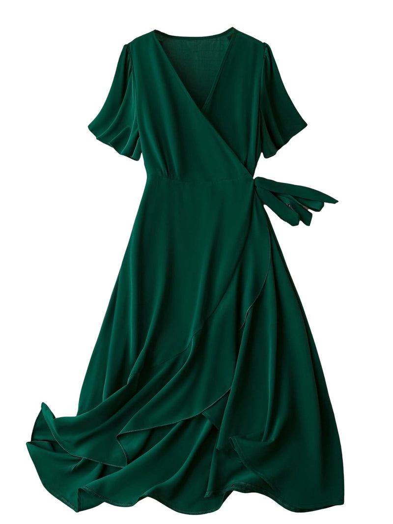 Lymio Dresses for Women || Western Dresses for Women || Dress for Women || Dresses (695-698) (2XL, Green)