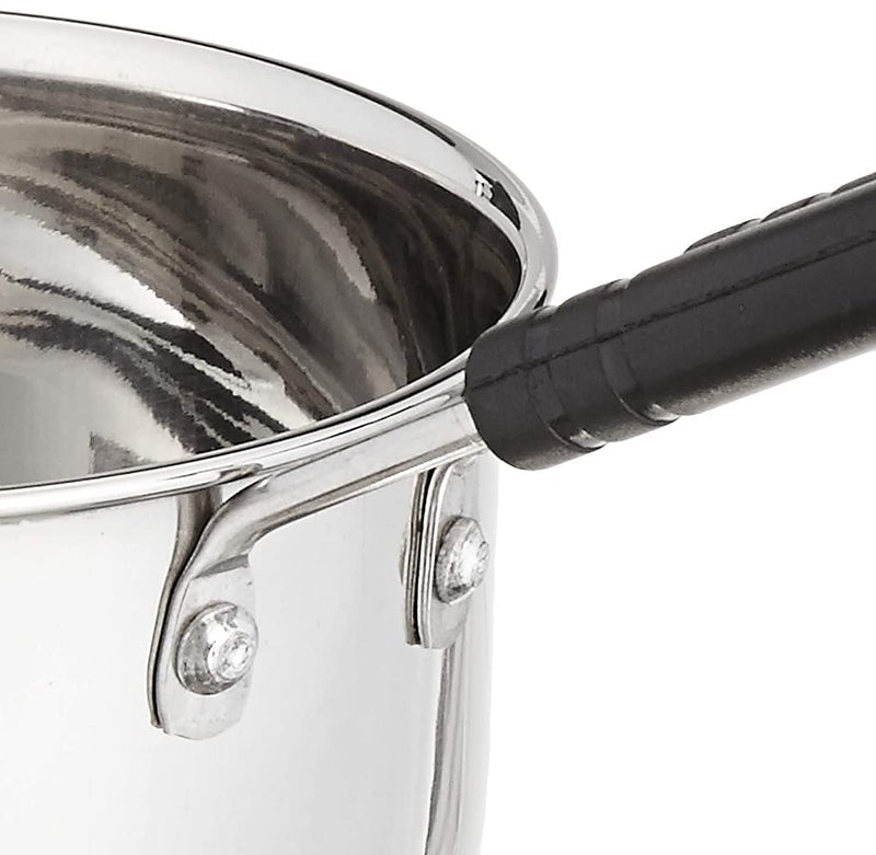 Neelam Stainless Steel Induction Bottom Sauce Pan, 1150ml, 1 Piece, Silver