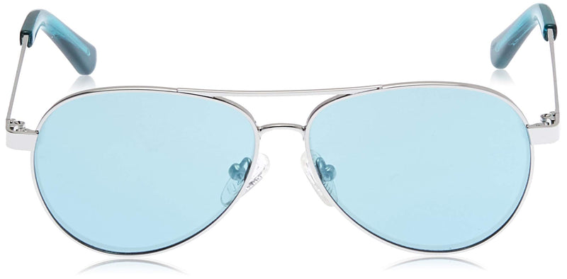 Guess UV Protected Silver Aviator Full rim Sunglasses for Kids - GU9187 51 10X