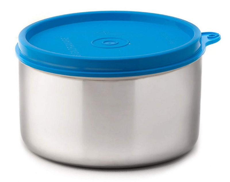 Signoraware Executive Big Stainless Steel Container, 500 ml/20mm, Blue